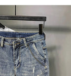 Jeans da uomo alla moda Slim Fit strappati - StepByStepNow