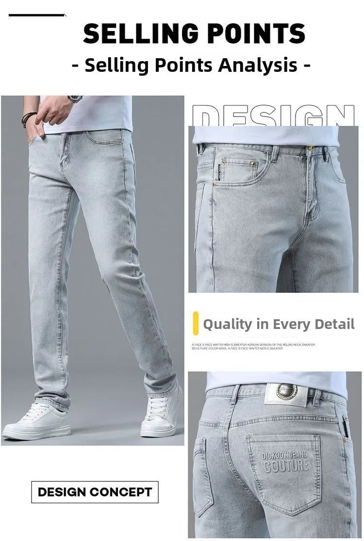 Jeans da uomo casual lavati - StepByStepNow