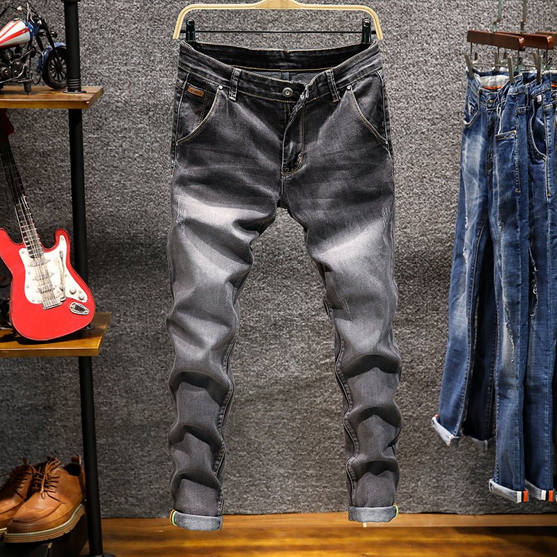 Jeans da uomo in primavera, pantaloni elasticizzati - StepByStepNow