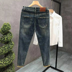 Jeans High Street Style Slim Fit Primavera Estate Nuovo arrivo - StepByStepNow