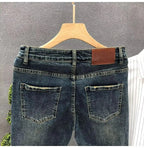 Jeans High Street Style Slim Fit Primavera Estate Nuovo arrivo - StepByStepNow