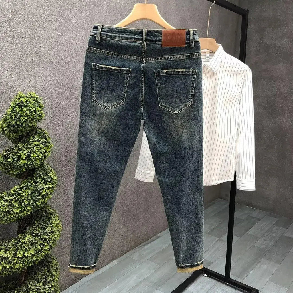 Jeans High Street Style Slim Fit Primavera Estate Nuovo arrivo - StepByStepNow