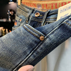 Jeans slim fit retrò lavati elastici - StepByStepNow