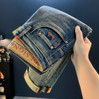 Jeans slim fit retrò lavati elastici - StepByStepNow