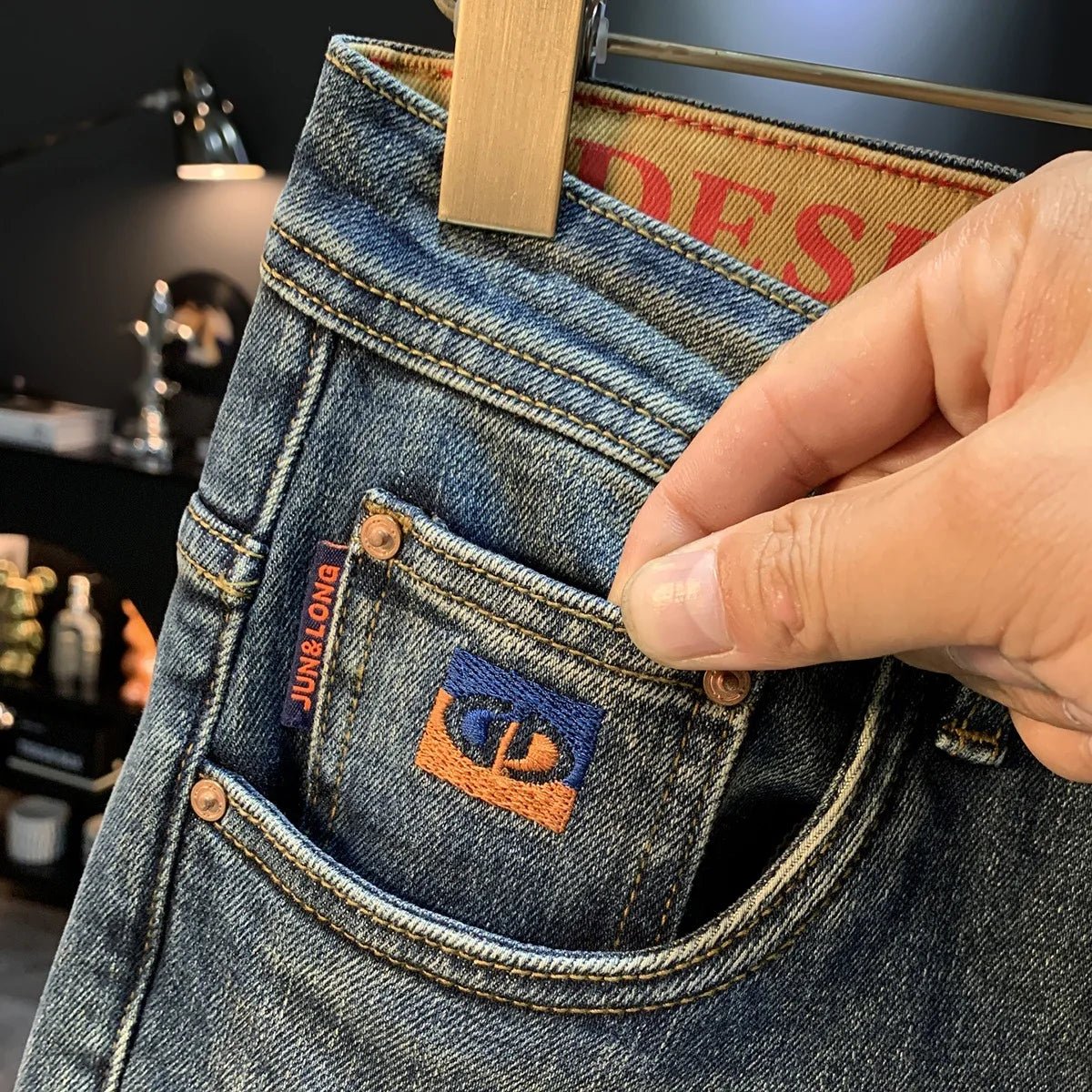 Jeans slim fit retrò lavati elastici - StepByStepNow