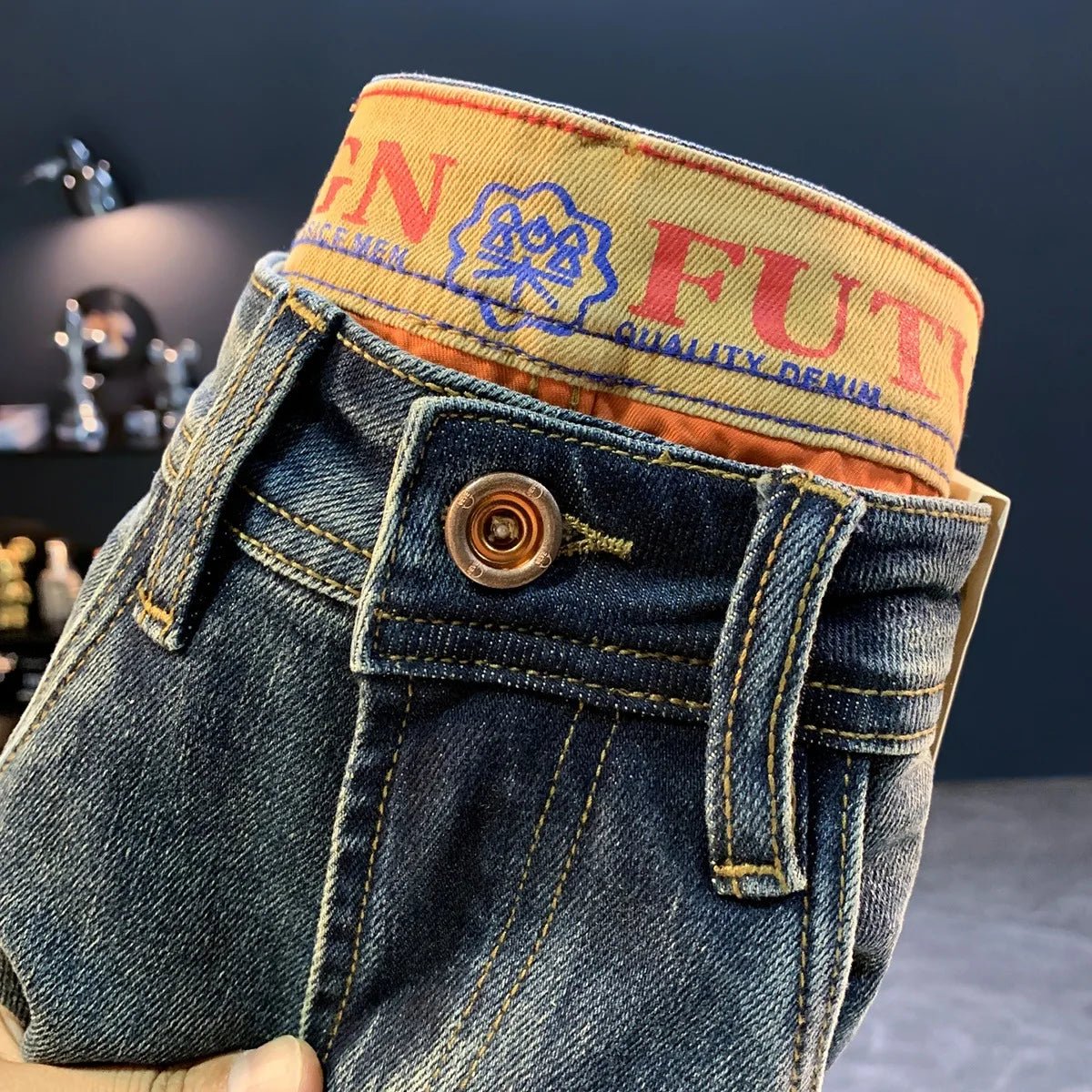 Jeans slim fit retrò lavati elastici - StepByStepNow