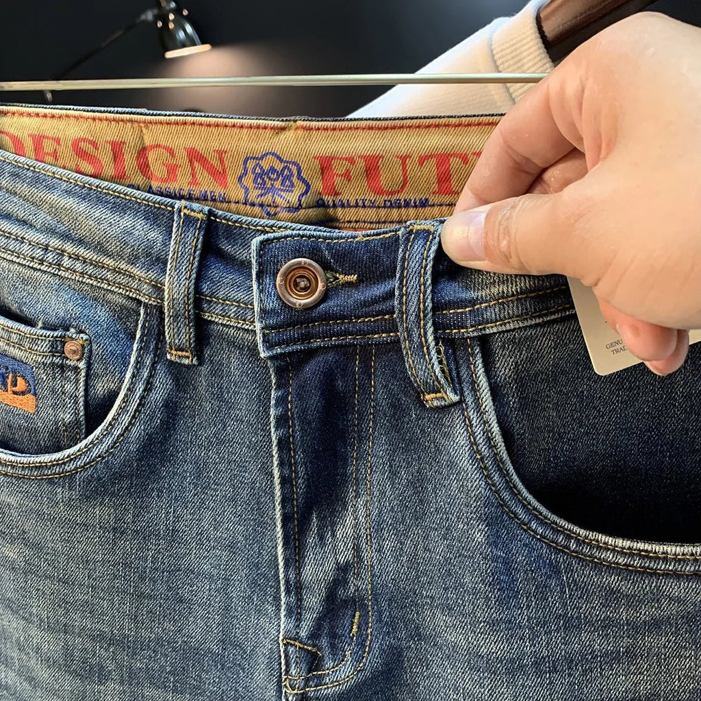 Jeans slim fit retrò lavati elastici - StepByStepNow