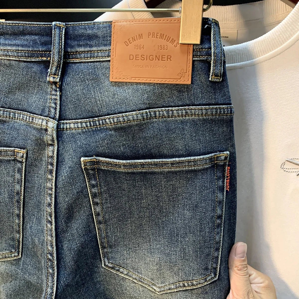 Jeans slim fit retrò lavati elastici - StepByStepNow