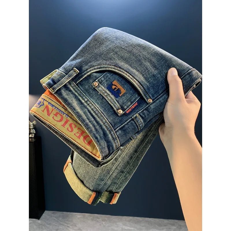 Jeans slim fit retrò lavati elastici - StepByStepNow