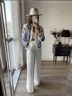 KONDALA Women Cardigan Shirts New Embroidered Tops Streetwear Vintage Shirts 100% Cotton Loose Mujer Sun Protection Shirts - StepByStepNow