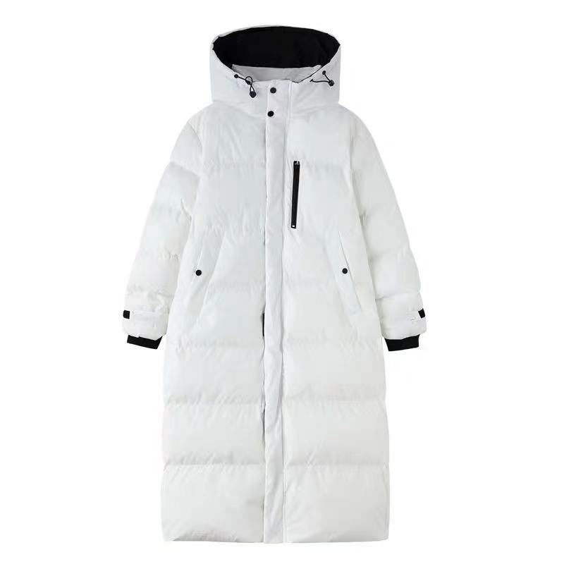 Korean - style Mid - length Over - the - knee Down Cotton - padded Coat - StepByStepNow