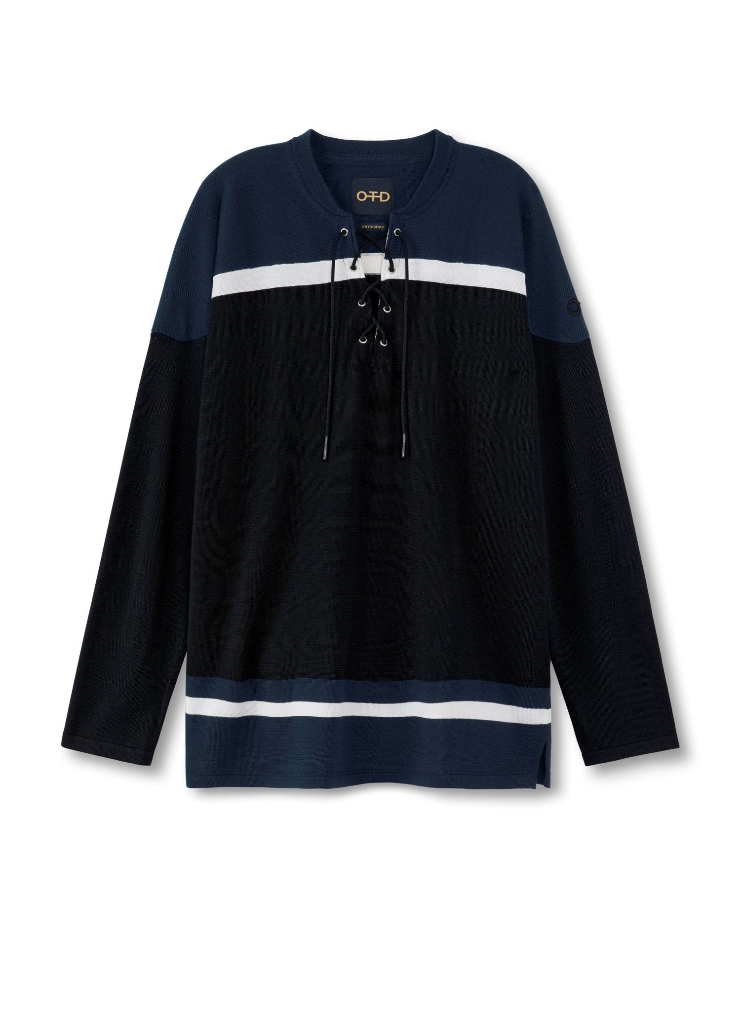 Lace - up Hockey Sweater - StepByStep