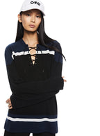 Lace - up Hockey Sweater - StepByStep