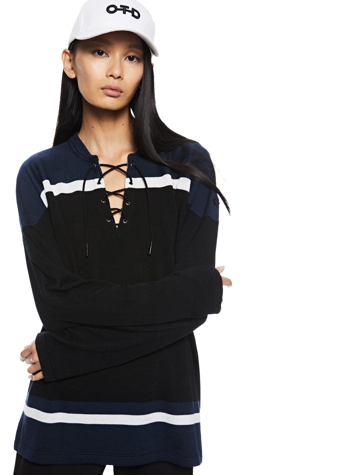 Lace - up Hockey Sweater - StepByStep