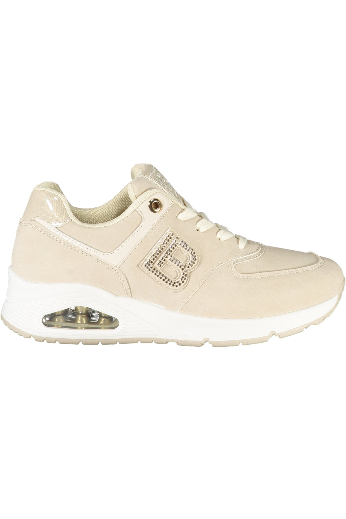 LAURA BIAGIOTTI WOMEN'S BEIGE SPORTS SHOES-0