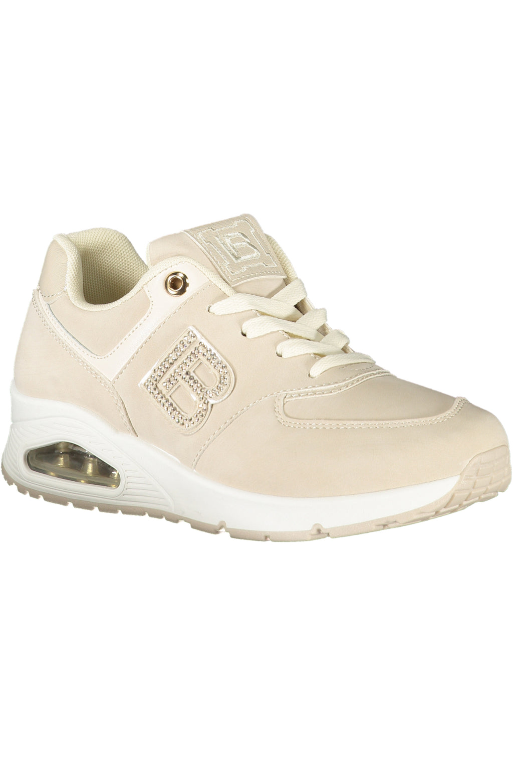 LAURA BIAGIOTTI WOMEN'S BEIGE SPORTS SHOES-1
