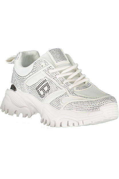 LAURA BIAGIOTTI WOMEN'S WHITE SPORTS SHOES-1