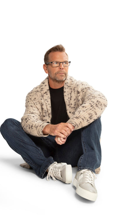 Leather Low - Top Sneaker (Grey) - StepByStep