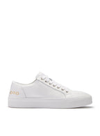 Leather Low - Top Sneaker (White) - StepByStep