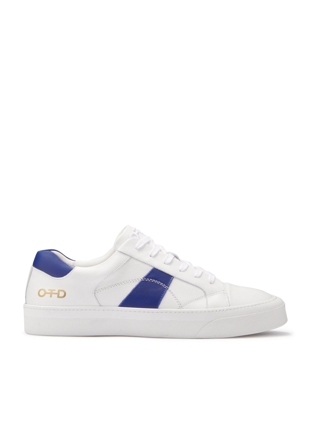 Leather Low - Top Sneaker (White) - StepByStep