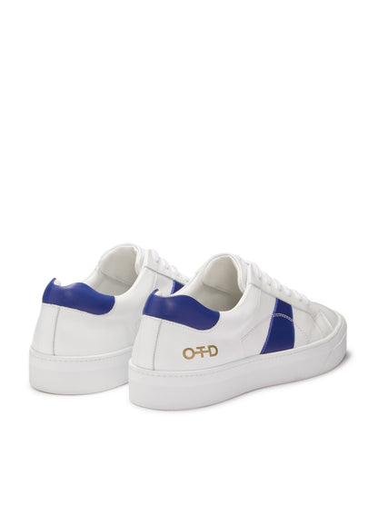 Leather Low - Top Sneaker (White) - StepByStep