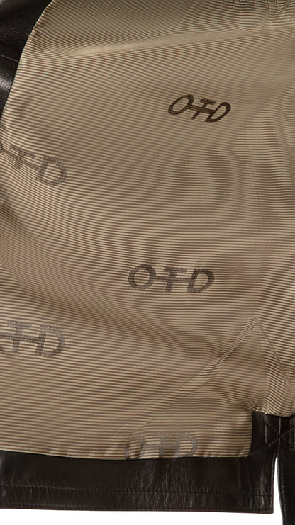 Leather Shirt Jacket (Black) - StepByStep