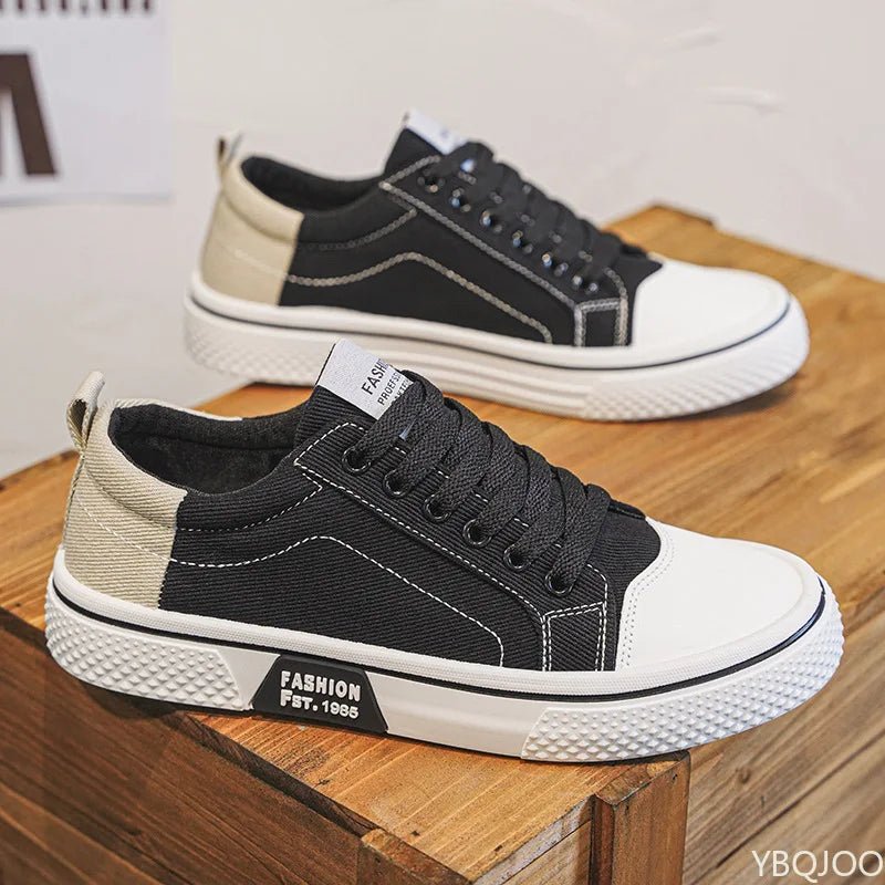 Lightweight breathable Men Shoes New Canvas Shoes Comfortable Plus Size Wear Resistant Fashionable Men Casual Sneakers - StepByStepNow