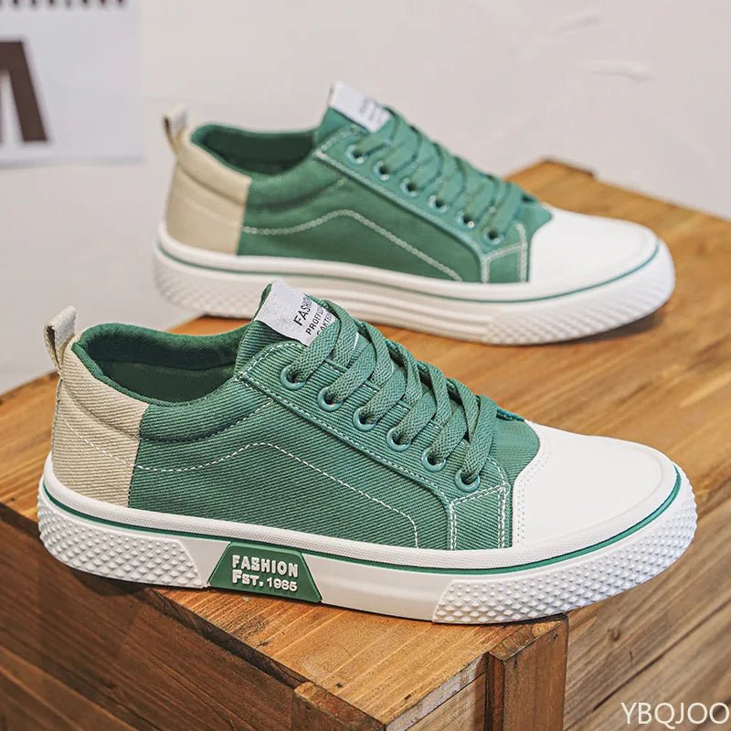 Lightweight breathable Men Shoes New Canvas Shoes Comfortable Plus Size Wear Resistant Fashionable Men Casual Sneakers - StepByStepNow