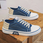 Lightweight breathable Men Shoes New Canvas Shoes Comfortable Plus Size Wear Resistant Fashionable Men Casual Sneakers - StepByStepNow
