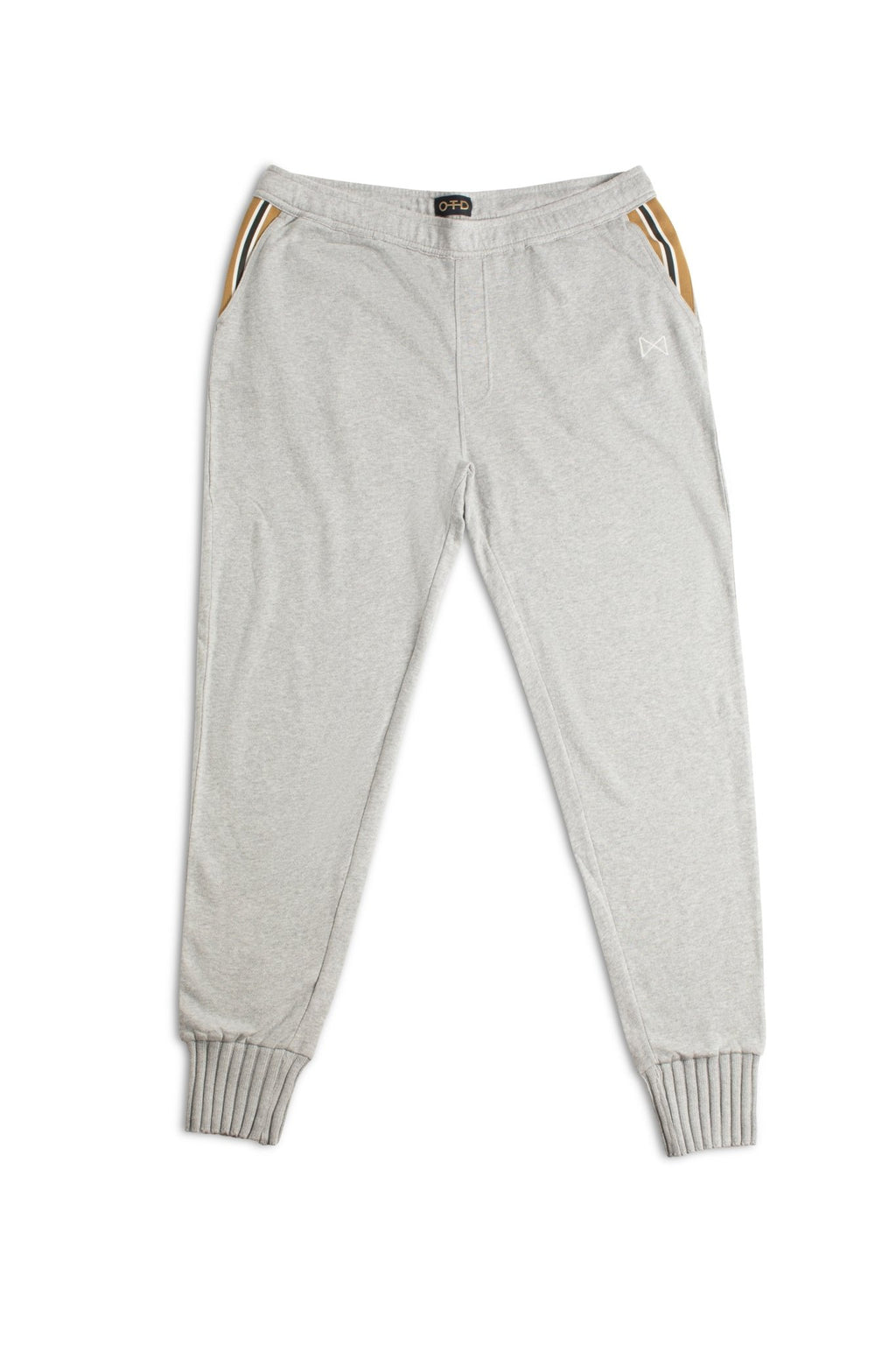 Lightweight French Terry Jogger (Light Grey Heather) - StepByStep