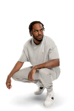 Lightweight French Terry Jogger (Light Grey Heather) - StepByStep