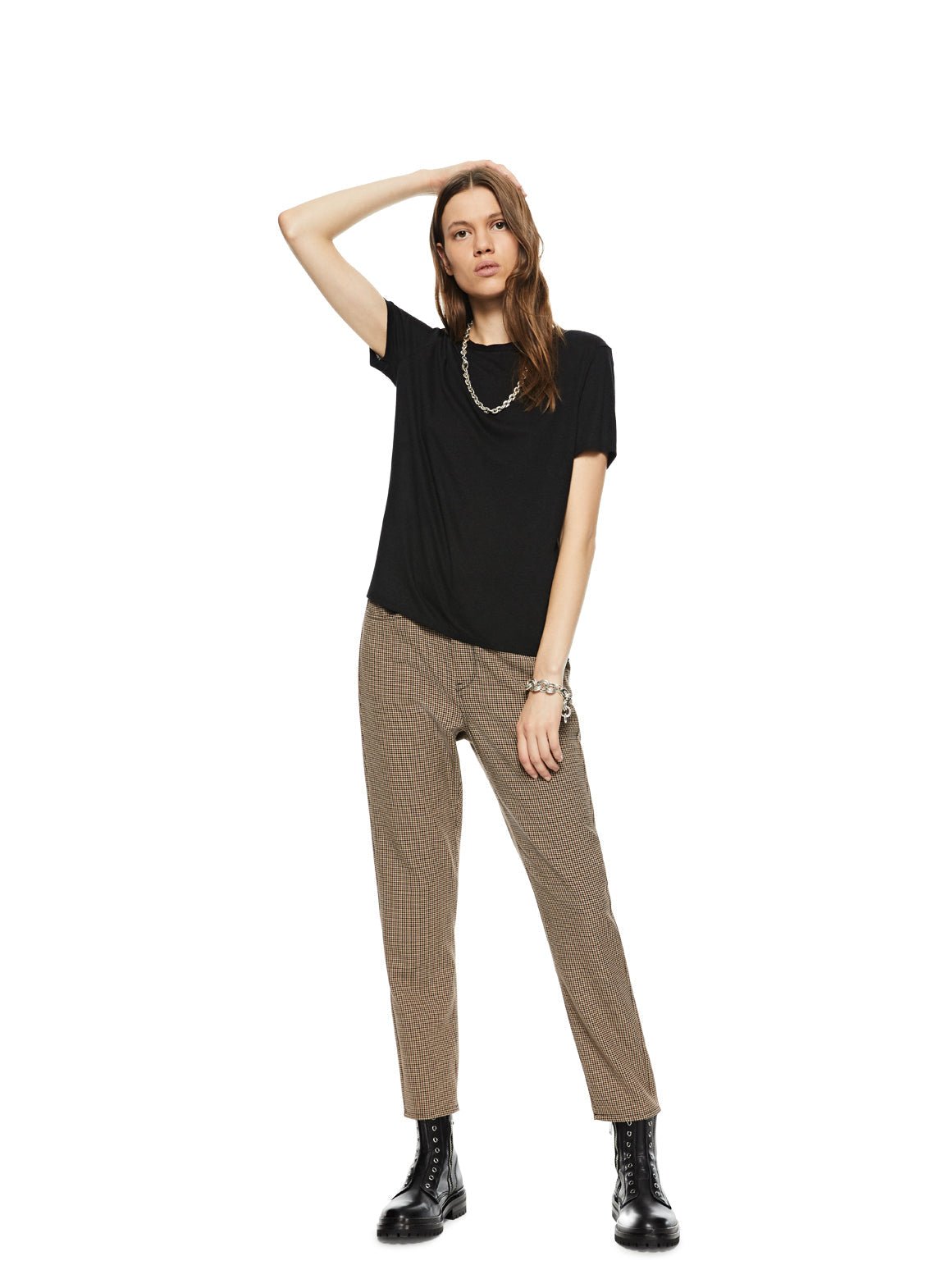 Linen - Blend Tee (Black) - StepByStep