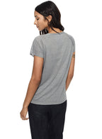 Linen Stripe Pocket Tee (Blue Slate) - StepByStep