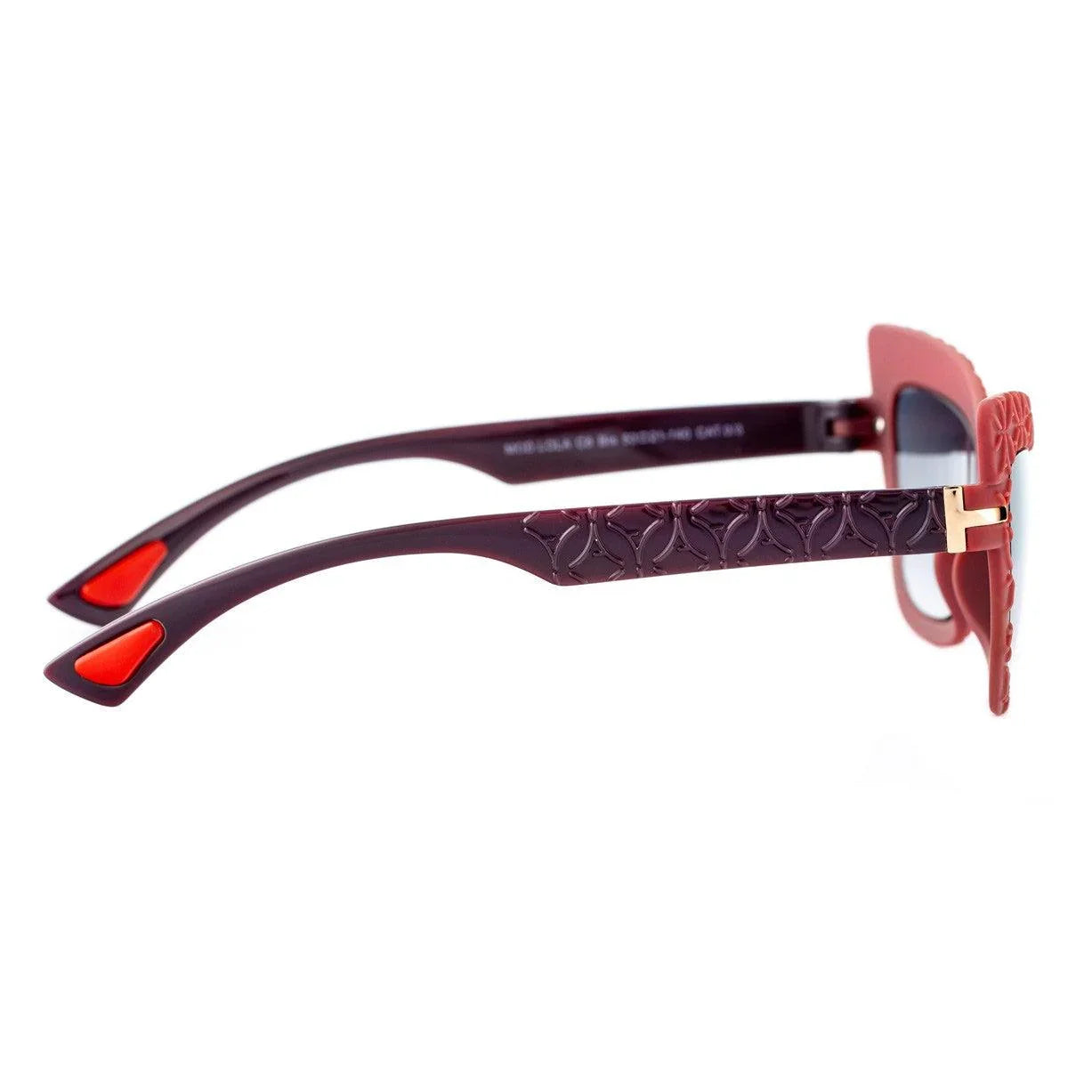 AirDP Lola C8 Bis sunglasses in burgundy