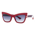 AirDP Lola C8 Bis sunglasses in burgundy