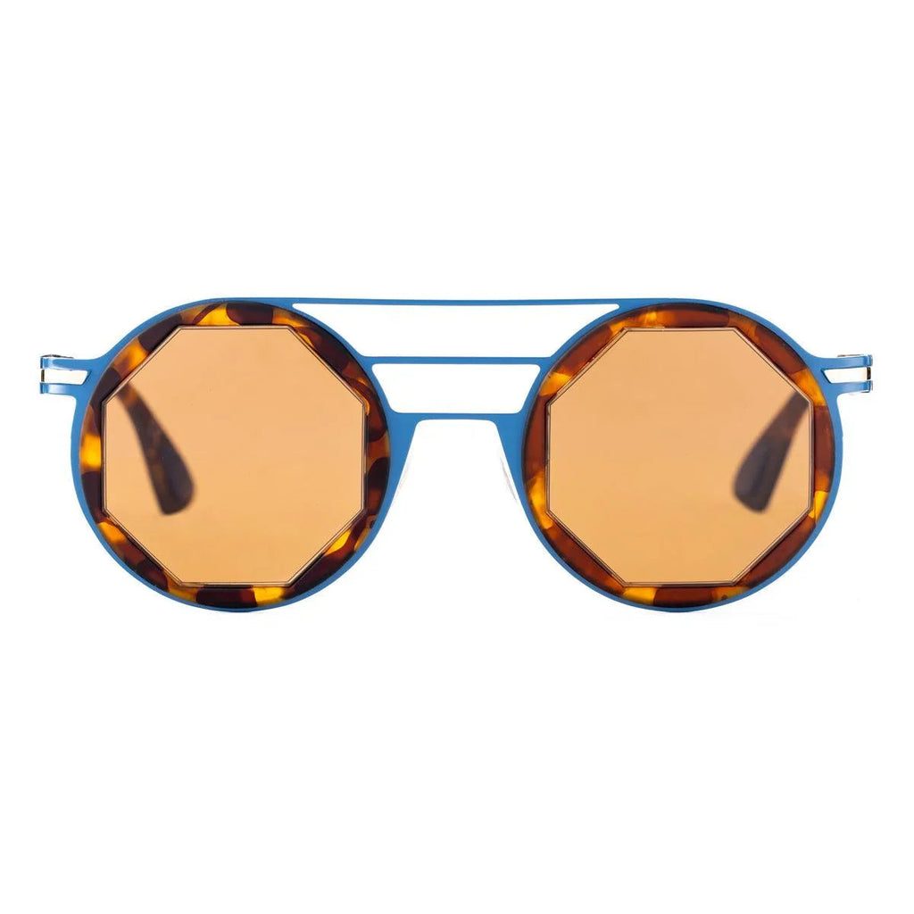 AirDP London C1 sunglasses in Havana / tortoiseshell, light blue, brown
