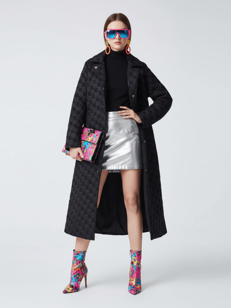 Long Quilted Puffer Coat FIFTH AVENUE BYMANYC ® New York - StepByStep
