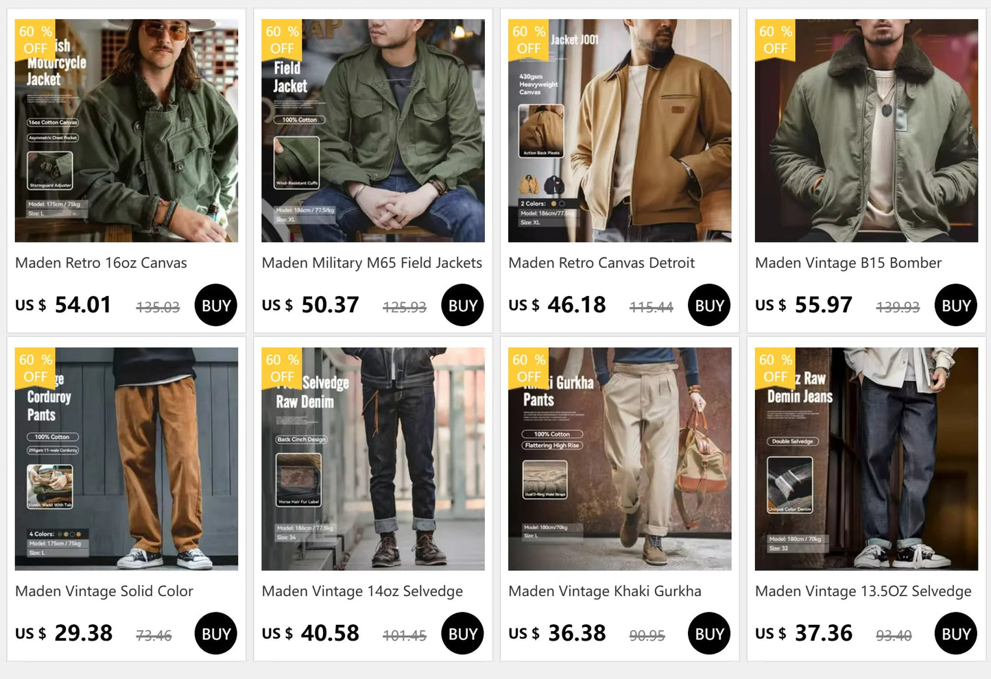 Maden Abito da lavoro Retro girocollo addensato maglione autunnale e invernale Amekaji abbigliamento da uomo in maglia allentata - StepByStepNow