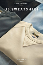 Maden felpa girocollo Vintage per uomo Pullover in cotone tinta unita felpa nera stile Basic maschile capispalla autunnale - StepByStepNow