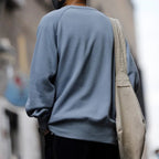 Maden felpa girocollo Vintage per uomo Pullover in cotone tinta unita felpa nera stile Basic maschile capispalla autunnale - StepByStepNow