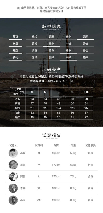 MADEN Maglione lavorato a maglia pesante da uomo 2024 Autunno Inverno Manica lunga Colletto rovesciato Polo in filato ad anello Maglieria pullover caldo - StepByStepNow