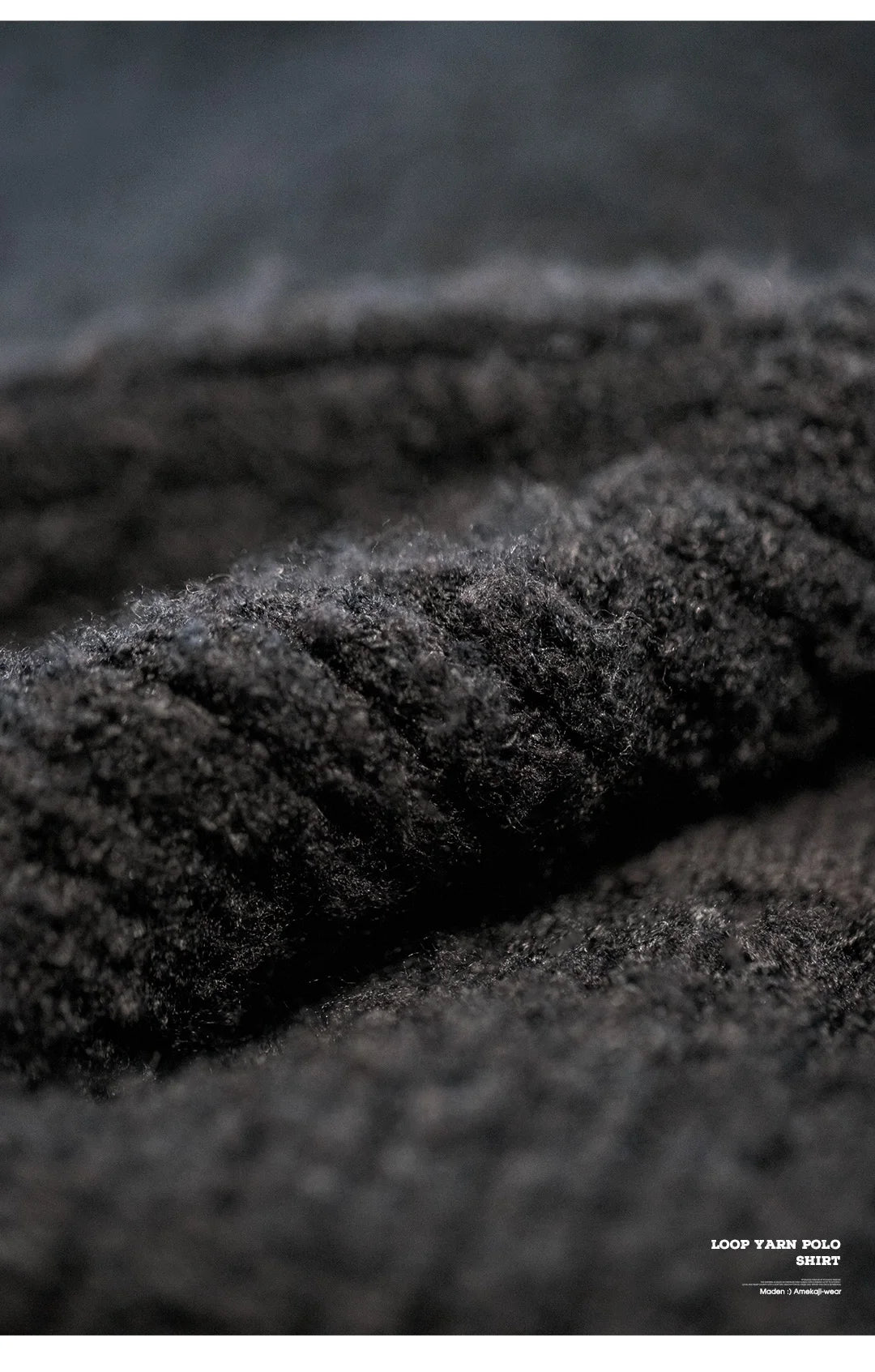 MADEN Maglione lavorato a maglia pesante da uomo 2024 Autunno Inverno Manica lunga Colletto rovesciato Polo in filato ad anello Maglieria pullover caldo - StepByStepNow