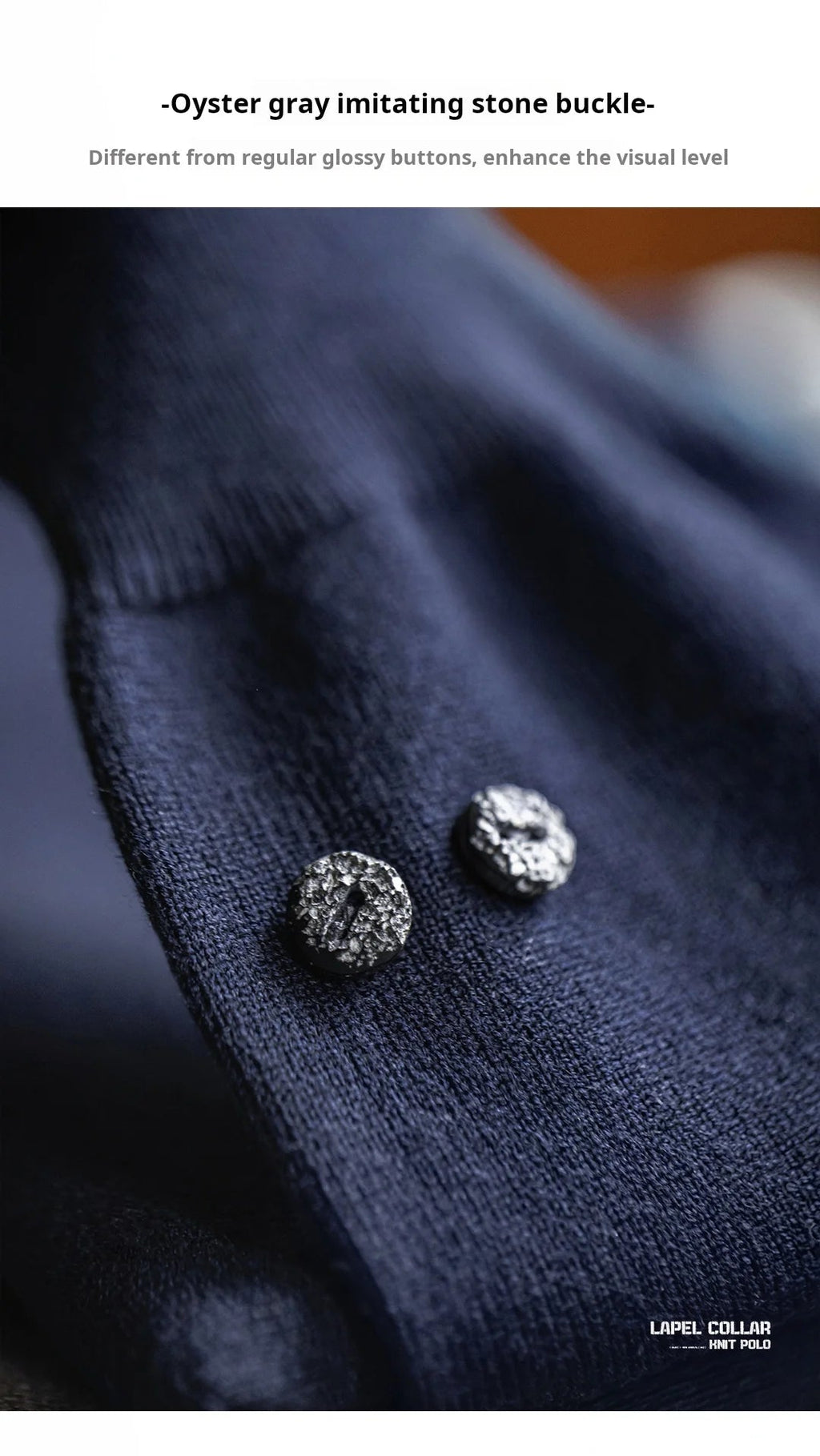 Maden Polo da uomo vintage lavorata a maglia tinta unita felpa a maniche lunghe morbida risvolto strato pullover maglieria per pendolari autunnali - StepByStepNow