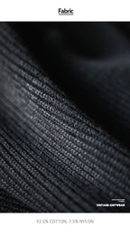 Maden Polo retrò con collo a polo in maglia verticale, pullover pigro, maglione da uomo, autunno e inverno, bavero morbido e caldo - StepByStepNow