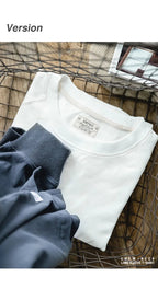 Maglione girocollo cotone retrò vintage a maniche lunghe - StepByStepNow