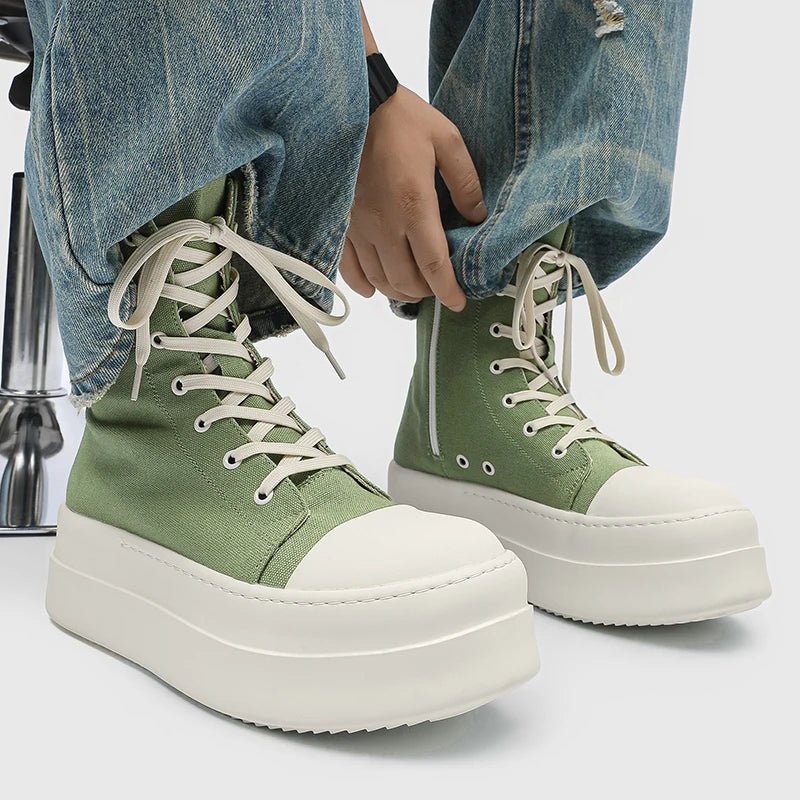 Maden Vintage Canvas Outdoor Boots - Retro Amekaji Style - StepByStepNow