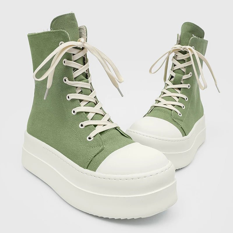 Maden Vintage Canvas Outdoor Boots - Retro Amekaji Style - StepByStepNow