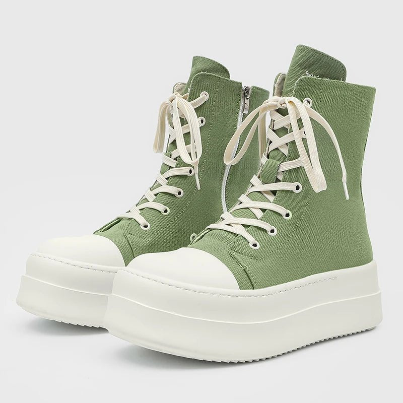 Maden Vintage Canvas Outdoor Boots - Retro Amekaji Style - StepByStepNow