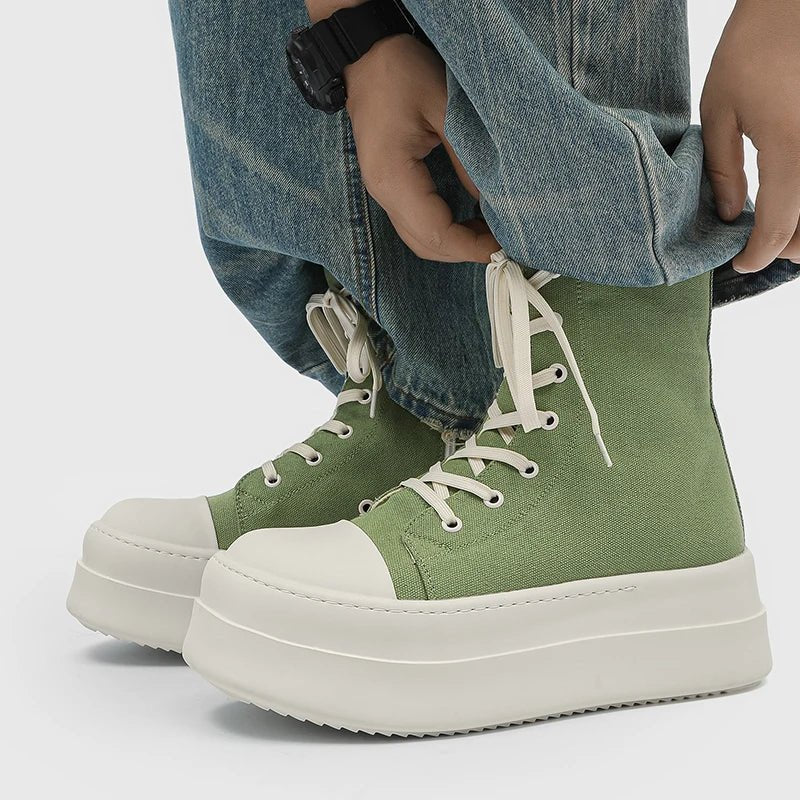 Maden Vintage Canvas Outdoor Boots - Retro Amekaji Style - StepByStepNow