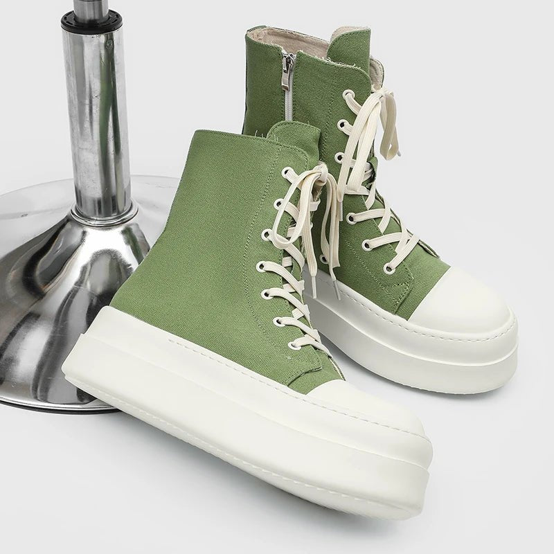 Maden Vintage Canvas Outdoor Boots - Retro Amekaji Style - StepByStepNow